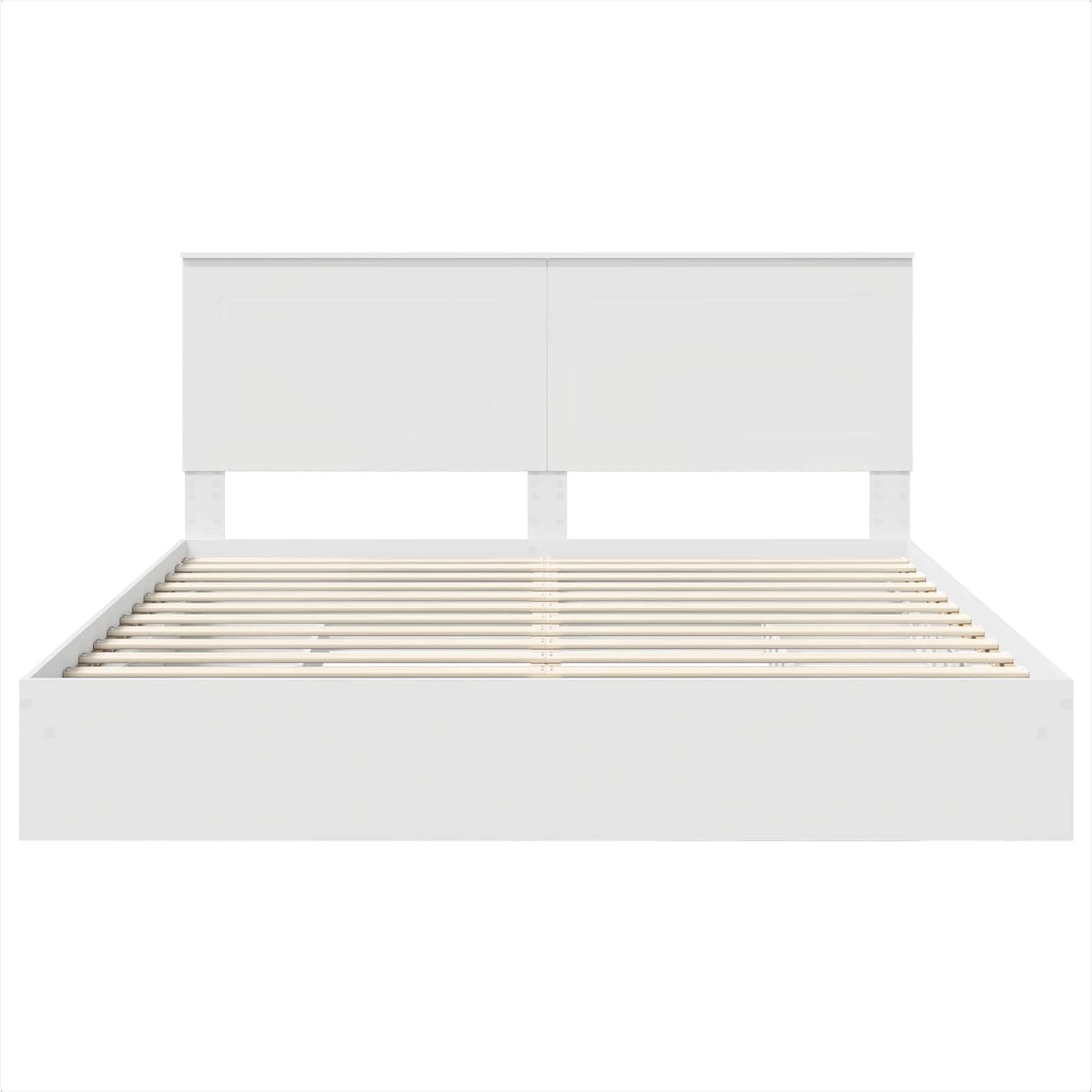 Bedframe met lade met hoofdeinde met opslag Bewerkt hout