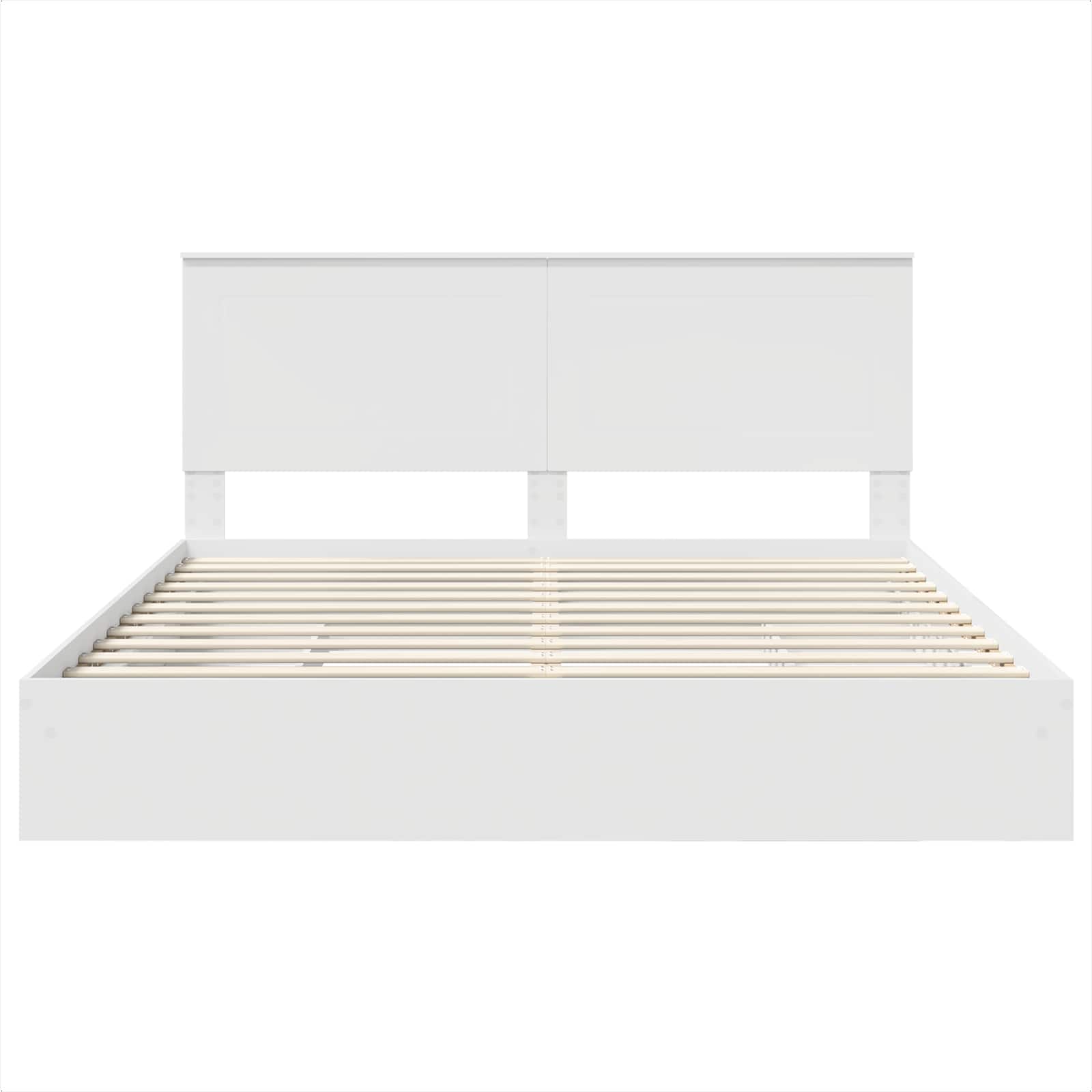 Bedframe met lade met hoofdeinde met opslag Bewerkt hout