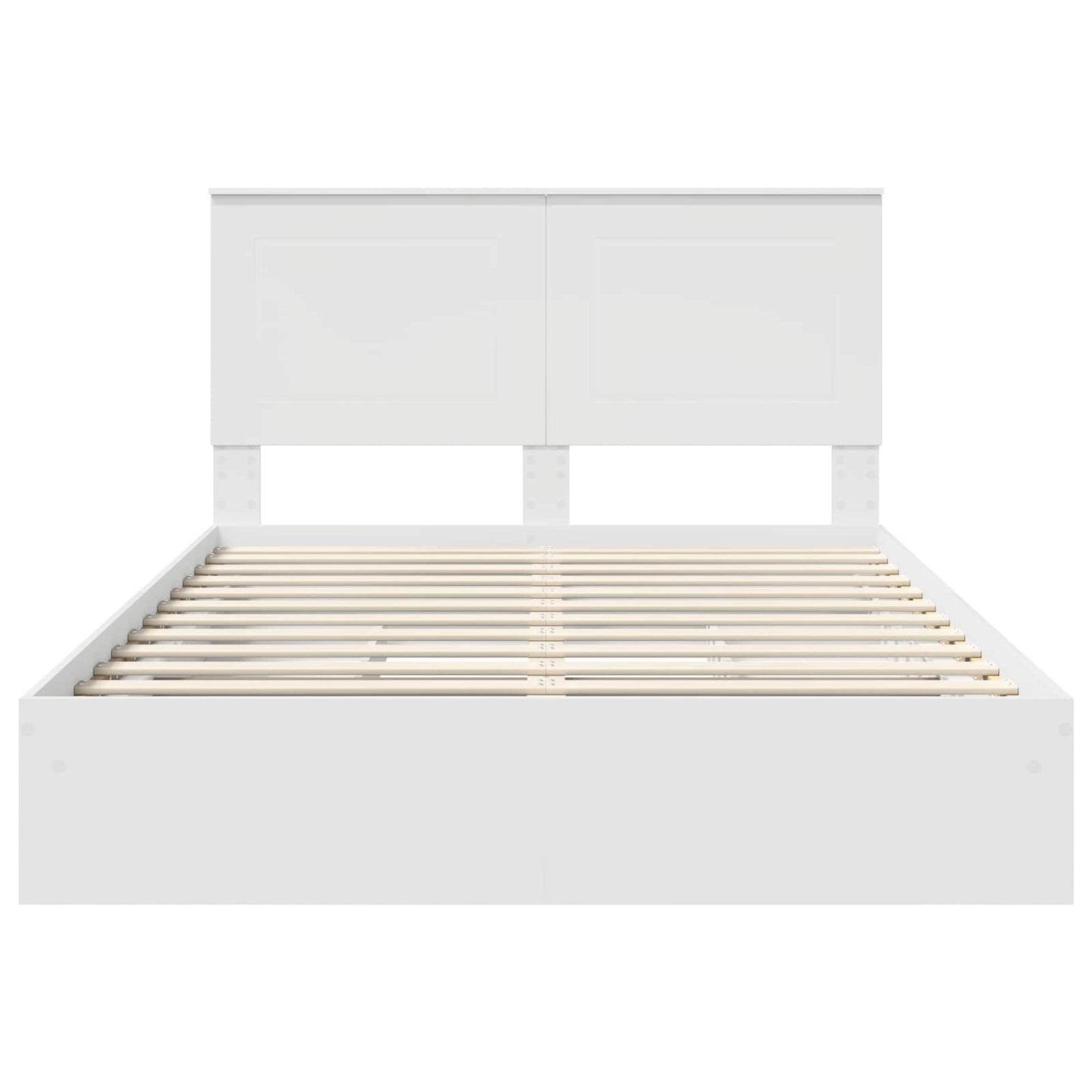 Bedframe met lade met hoofdeinde met opslag Bewerkt hout