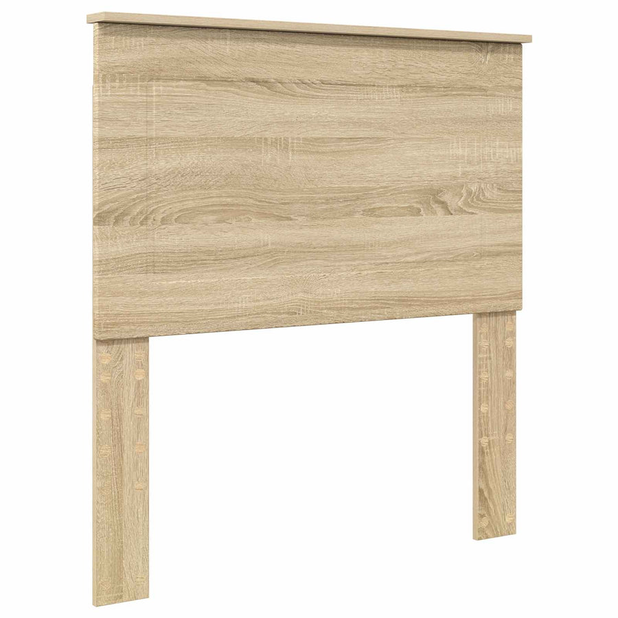 Bedframe met lade Sonoma Eiken 75 x 190 cm Bewerkt hout