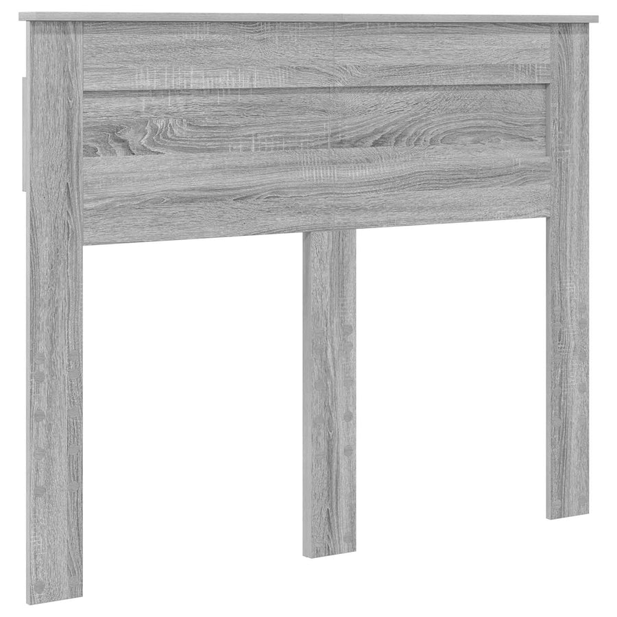 Bedframe Grijs Sonoma 120 x 200 cm Massief grenenhout