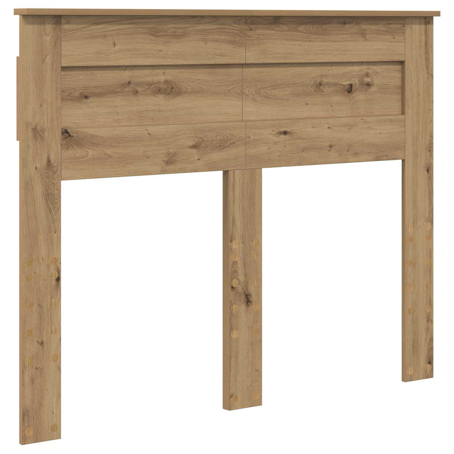 Bedframe Ambachtelijk eiken 120 x 200 cm Massief grenenhout