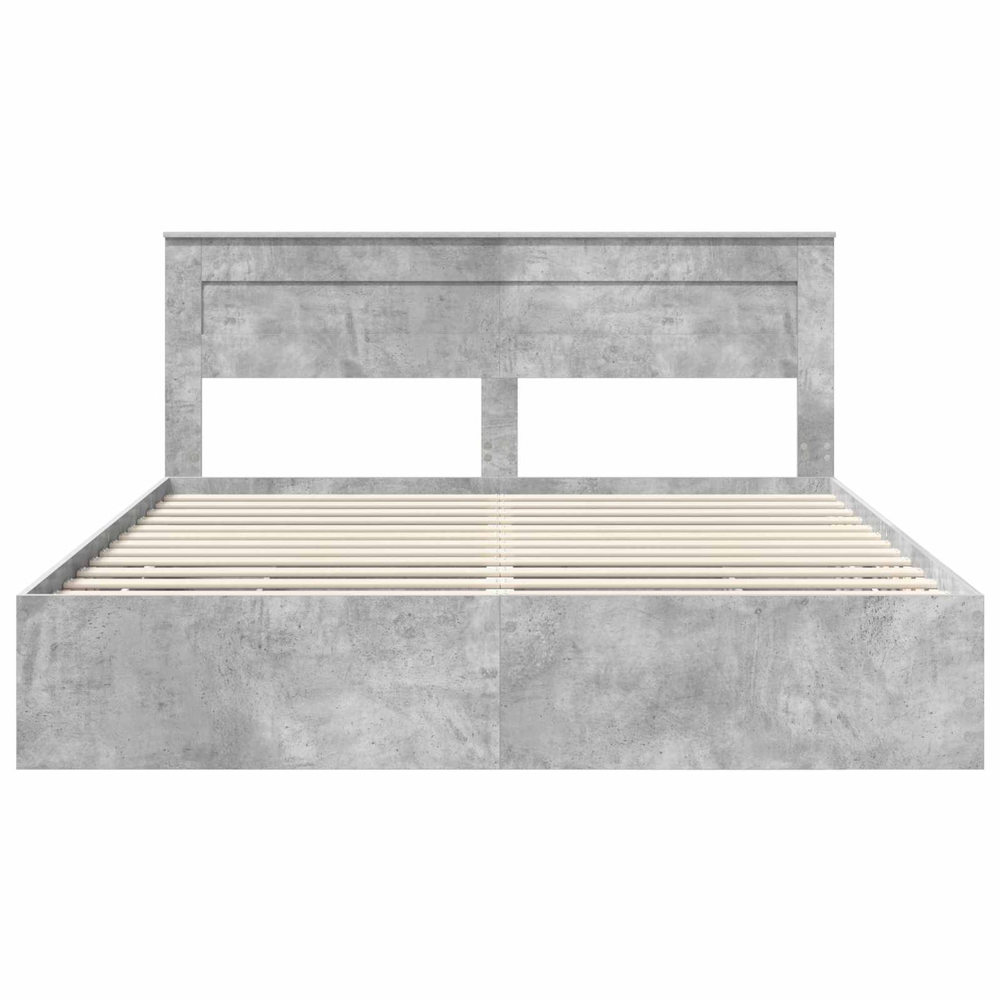 Bedframe met lade Beton Grijs 180 x 200 cm Ingenieurshout