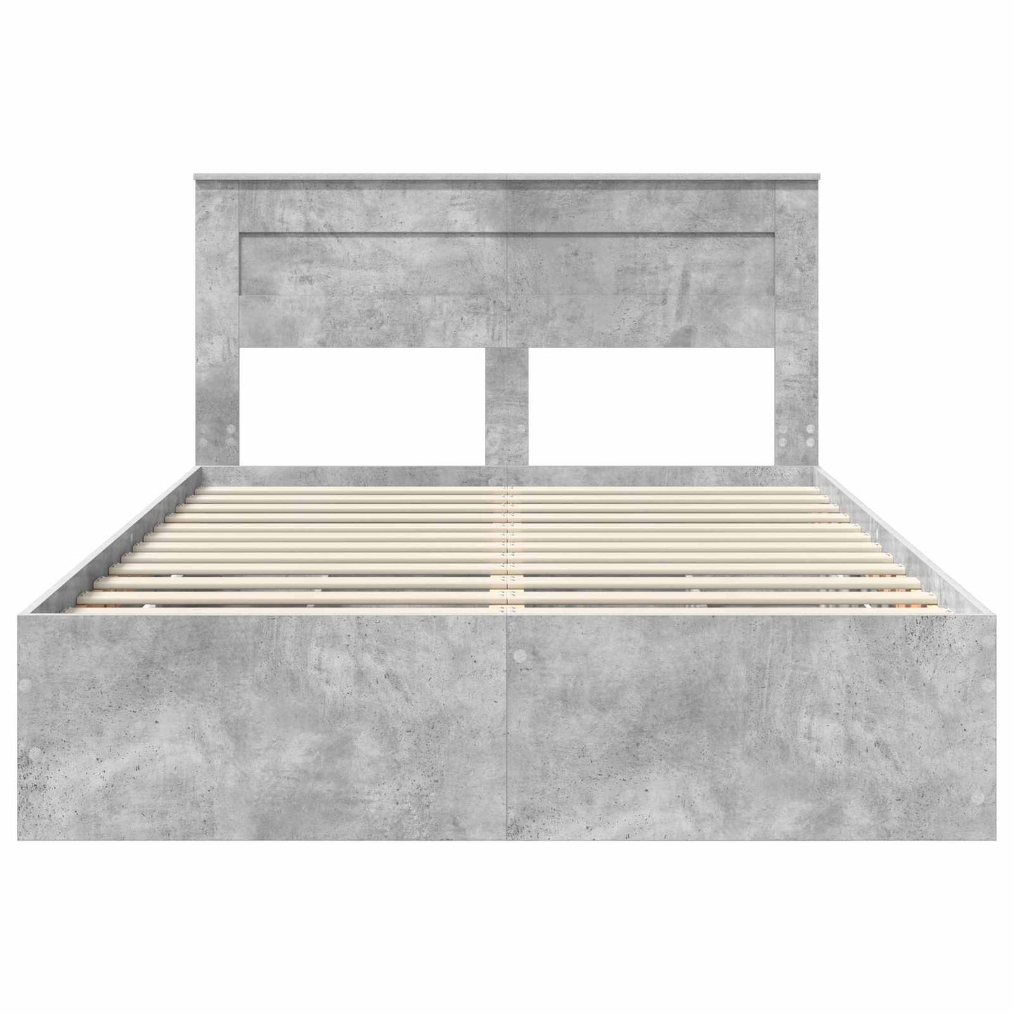 Bedframe met lade Beton Grijs 160 x 200 cm Ingenieurshout