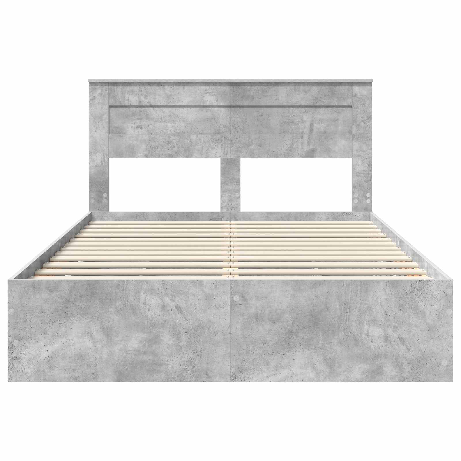 Bedframe met lade Beton Grijs 160 x 200 cm Ingenieurshout