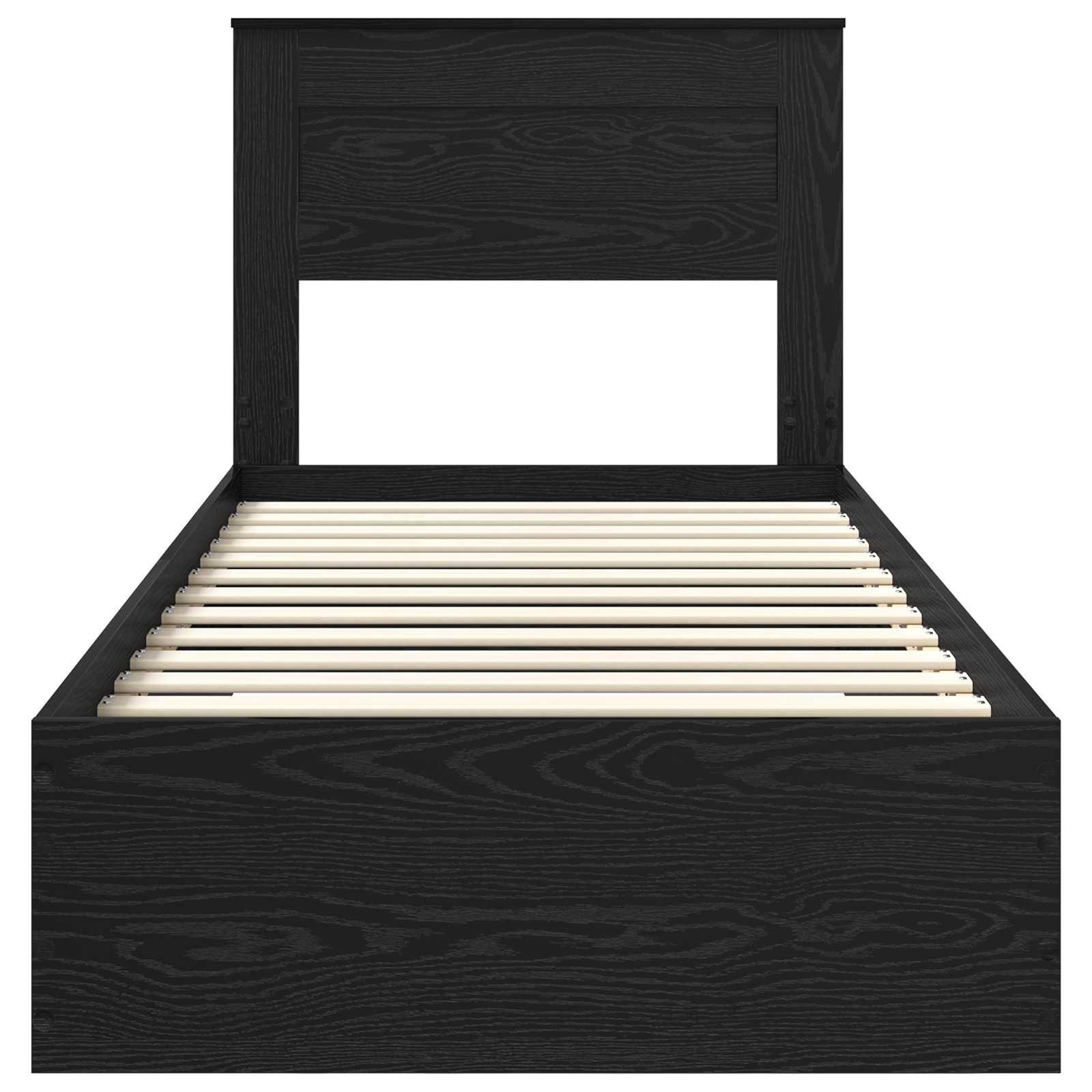Bedframe met lade met hoofdeinde met opslag Bewerkt hout