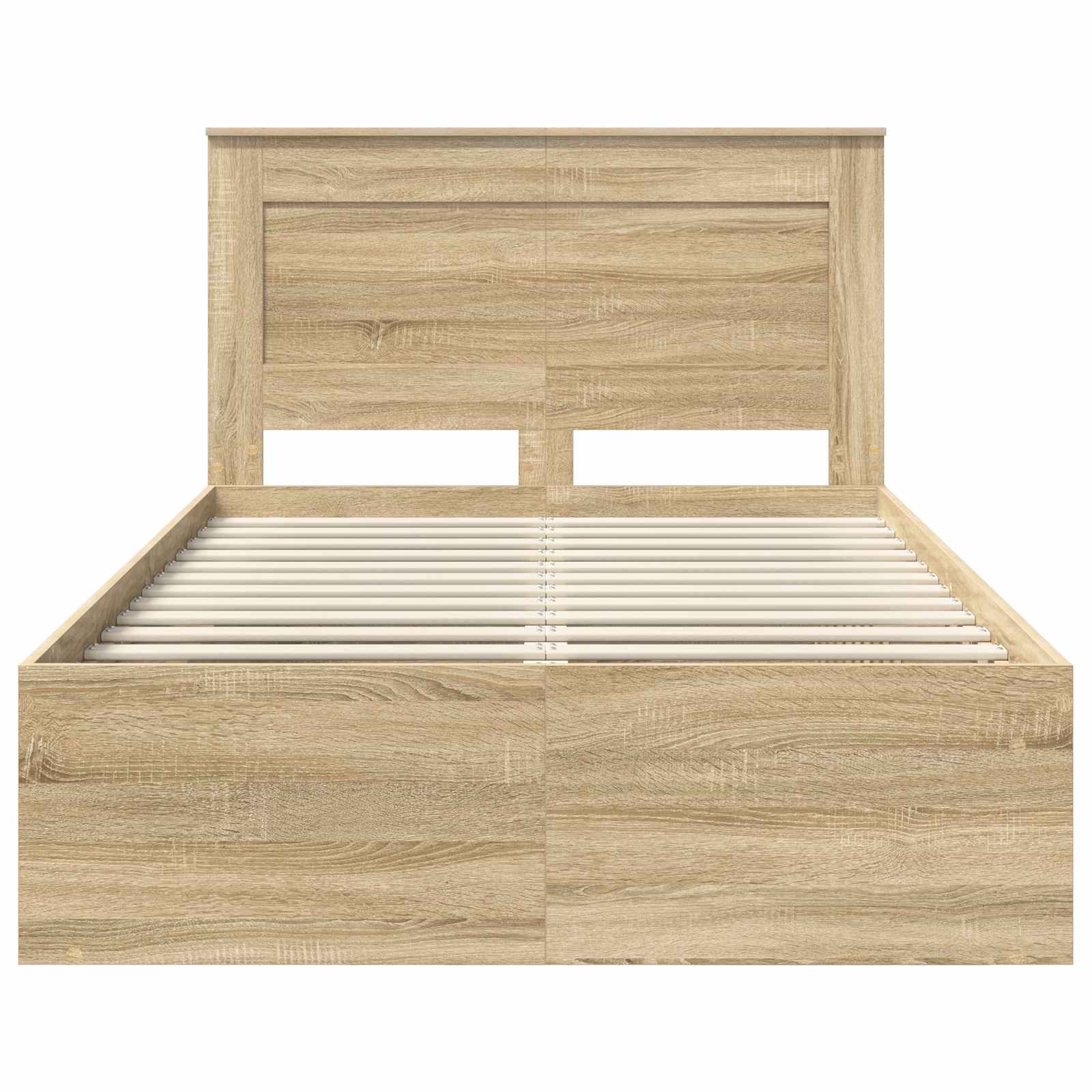 Bedframe met hoofdeinde Sonoma 120 x 200 cm Massief grenenhout