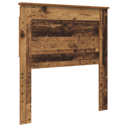 Bedframe met hoofdeinde Oudhout 90 x 190 cm Massief grenenhout