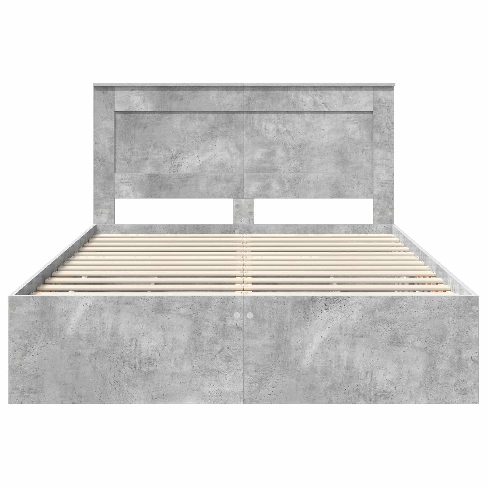 Bedframe met lade Beton Grijs 160 x 200 cm Ingenieurshout