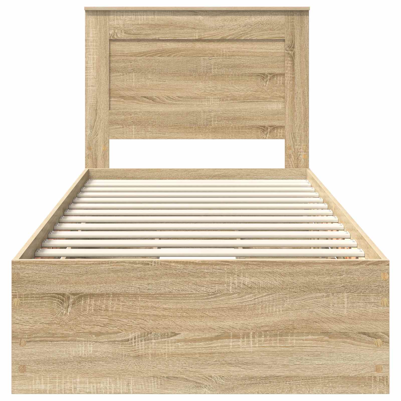 Bedframe met lade Sonoma Eiken 100 x 200 cm Ingenieurshout