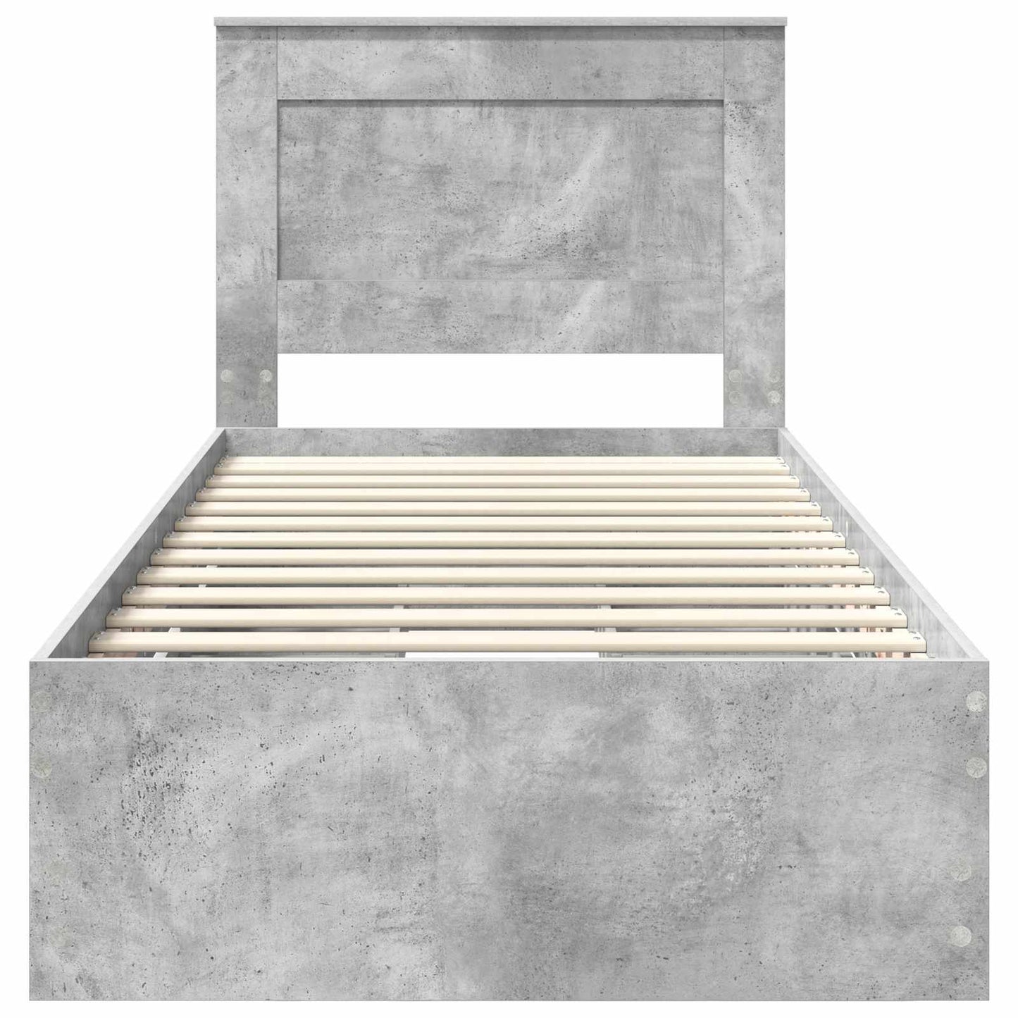 Bedframe met lade Beton Grijs 90 x 200 cm Ingenieurshout