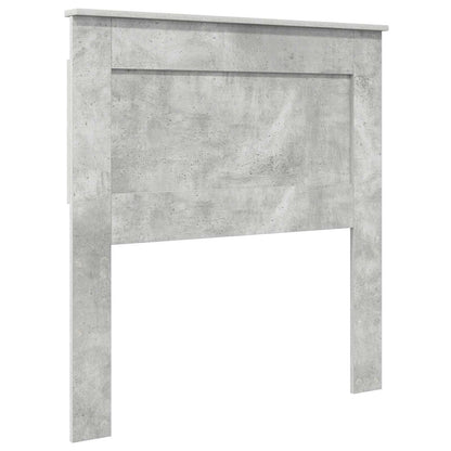Bedframe met lade Beton Grijs 90 x 190 cm Bewerkt hout