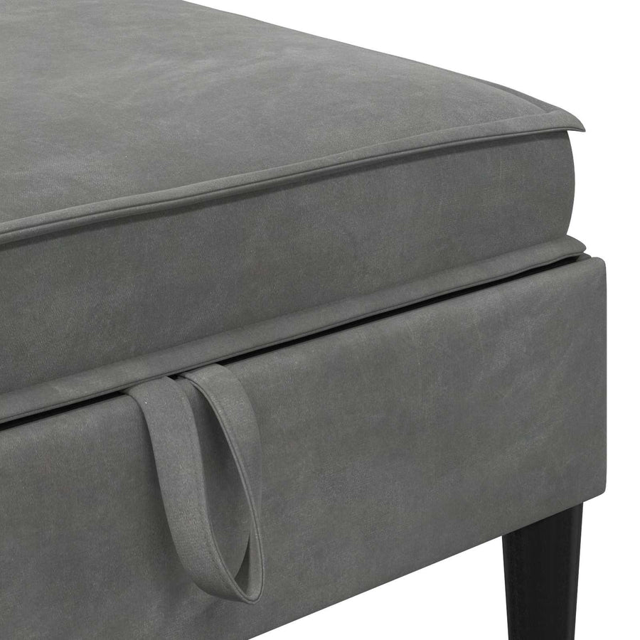 Woonkamer Meubelset met kussen 6 pcs Donkergrijs Fluweel