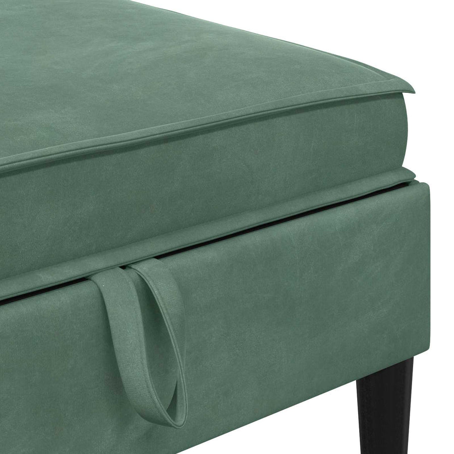 Woonkamer Meubelset met kussen 6 pcs Zeegroen Fluweel