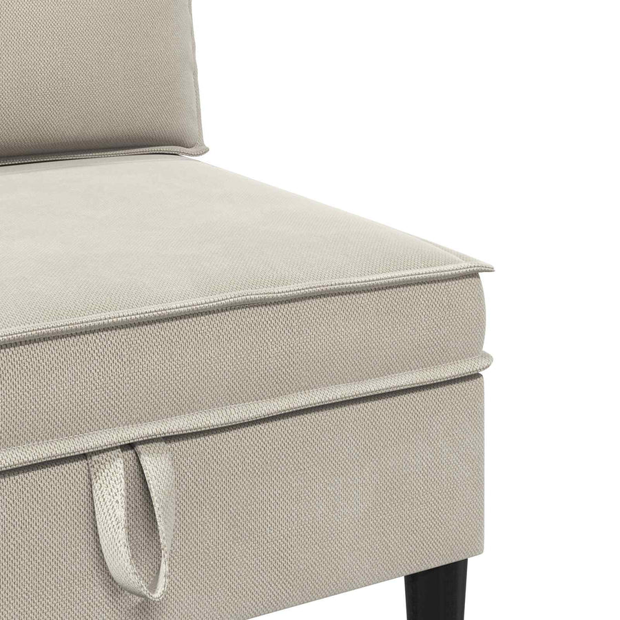Woonkamer Meubelset 4 pcs Havermout Stof