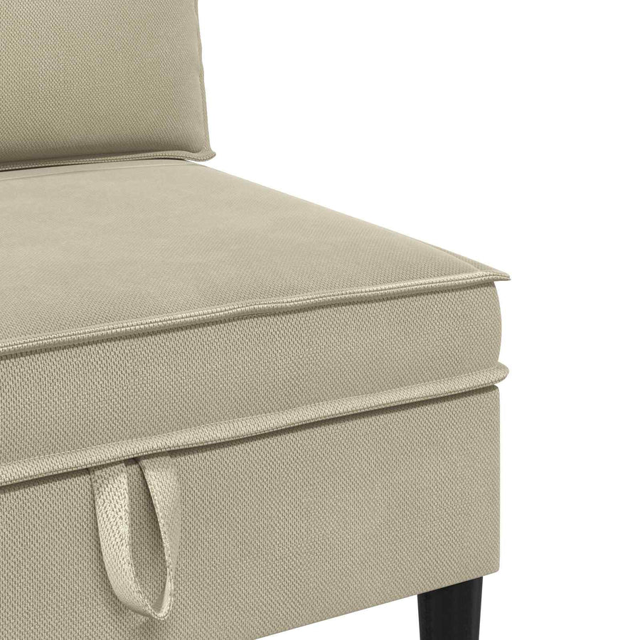 Woonkamer Meubelset 4 pcs Zand Stof