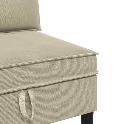 Woonkamer Meubelset 4 pcs Zand Stof