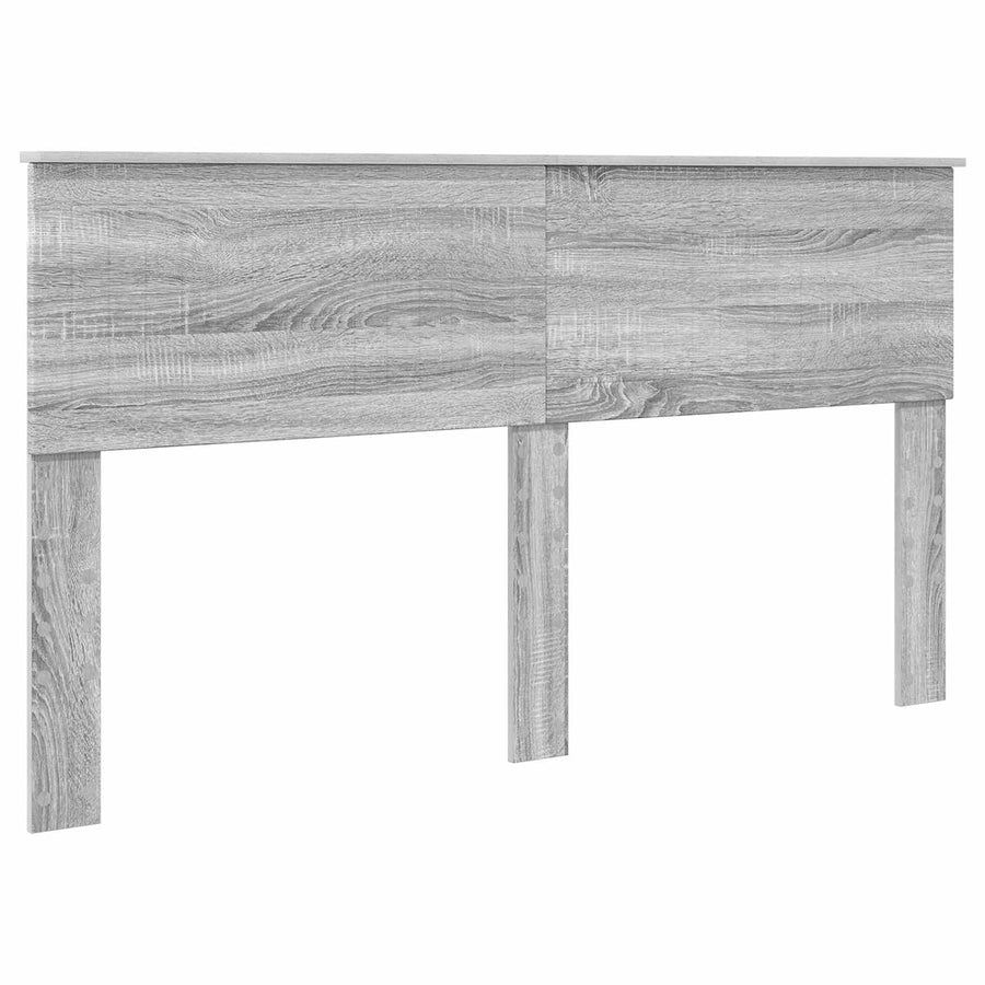 Bedframe Grijs Sonoma 160 x 200 cm Massief grenenhout