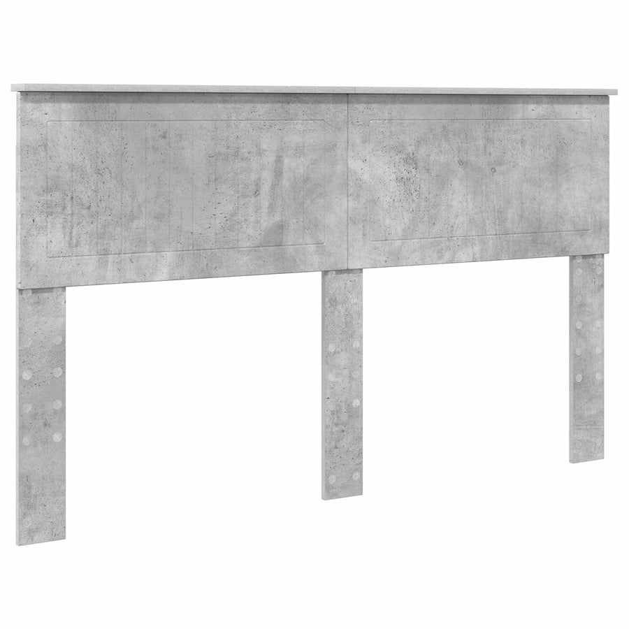 Bedframe Concerte Grijs 150 x 200 cm Massief grenenhout