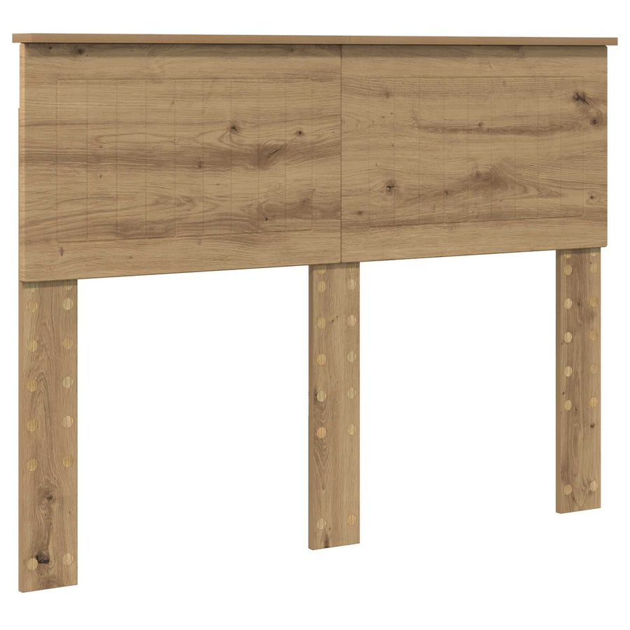 Bedframe Ambachtelijk eiken 135 x 190 cm Massief grenenhout