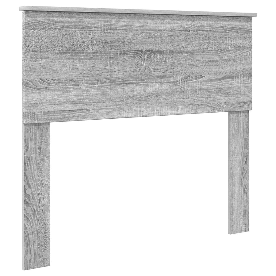 Bedframe Grijs Sonoma 100 x 200 cm Massief grenenhout