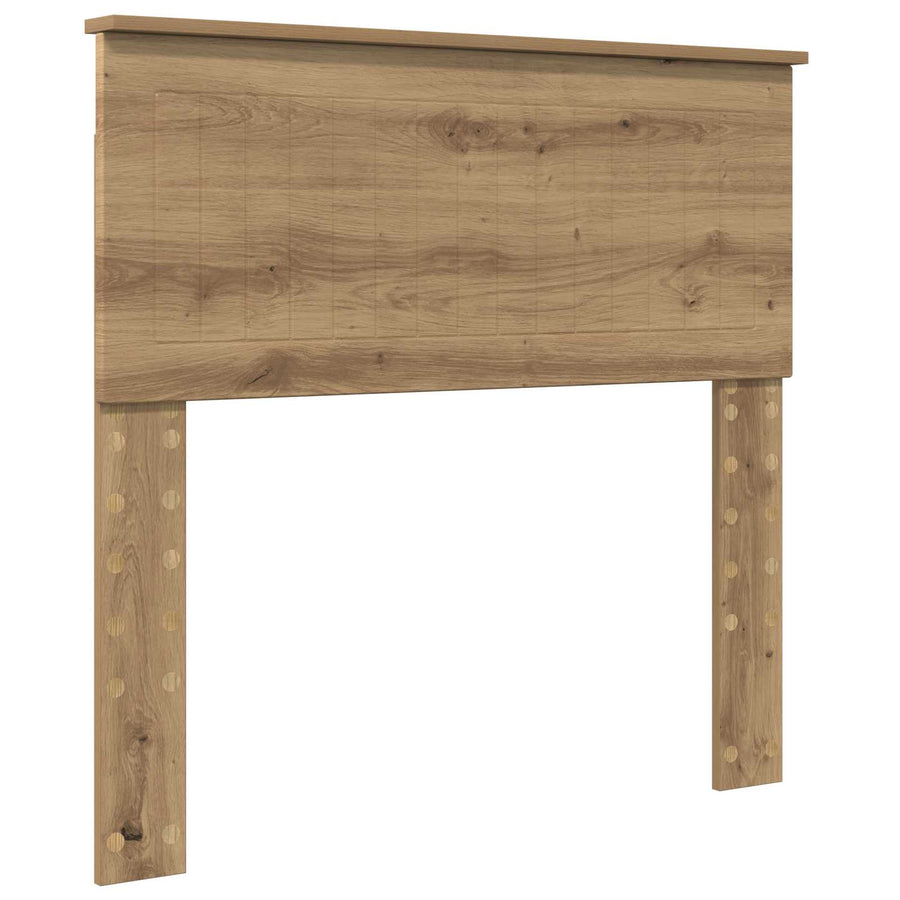 Bedframe Ambachtelijk eiken 90 x 190 cm Massief grenenhout