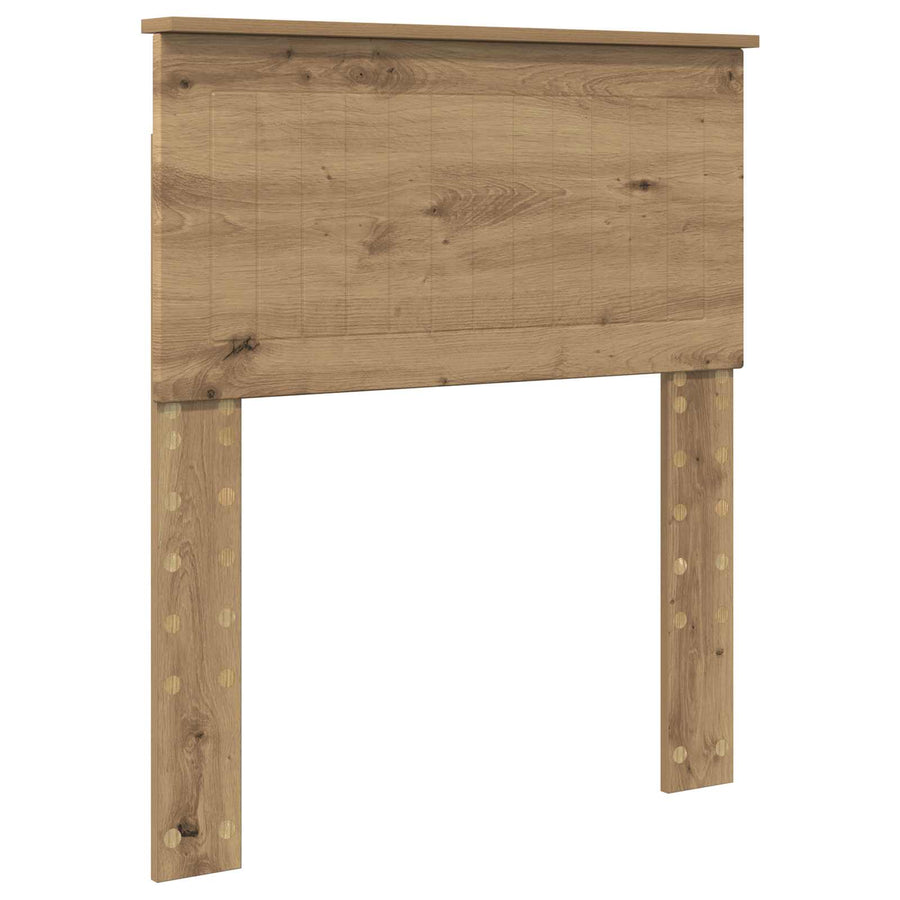 Bedframe Ambachtelijk eiken 75 x 190 cm Massief grenenhout