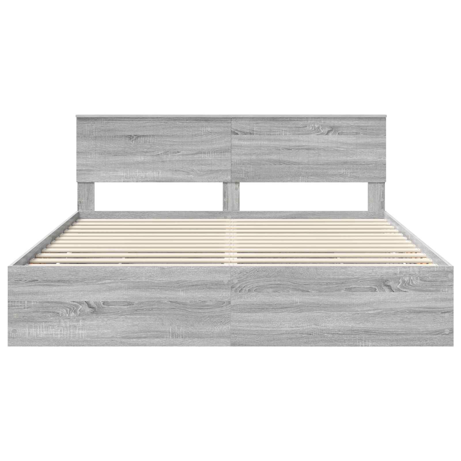Bedframe met lade Grijs Sonoma 180 x 200 cm Ingenieurshout