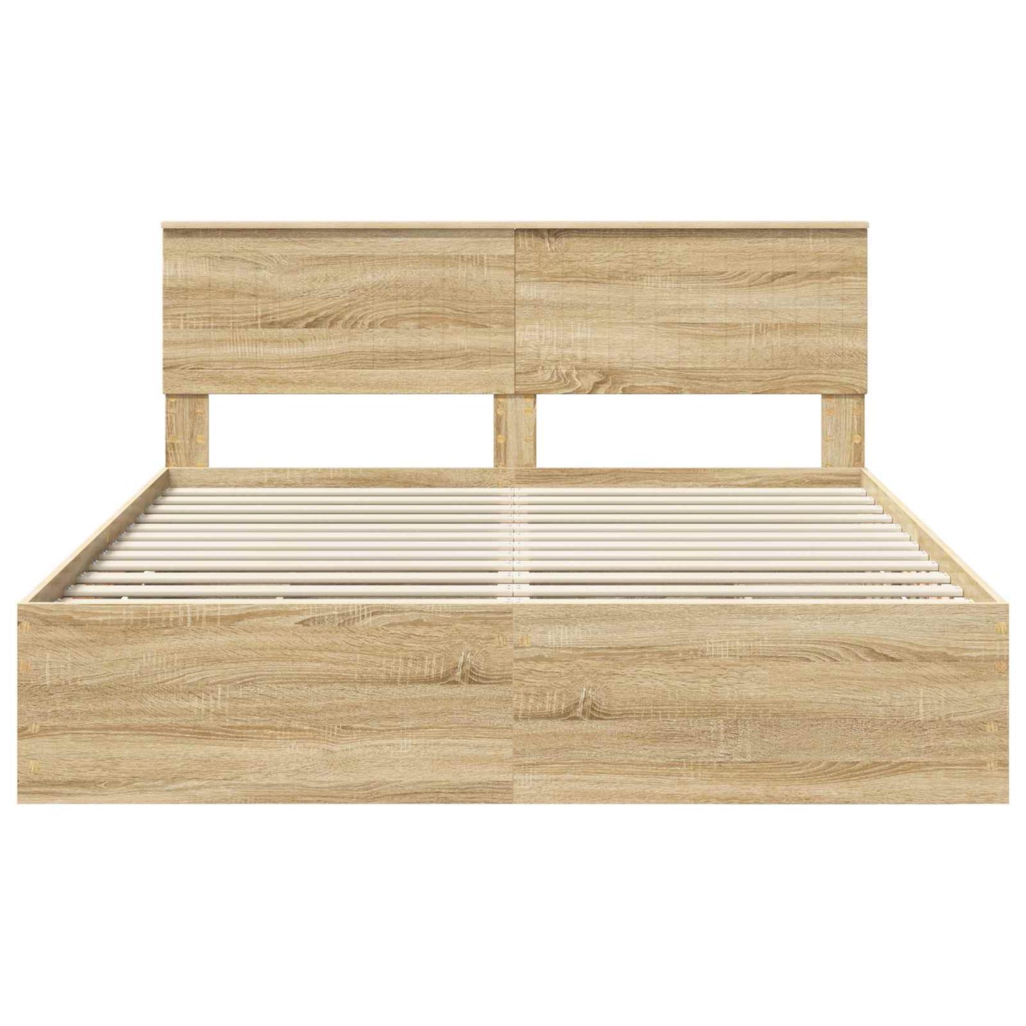 Bedframe met lade Sonoma Eiken 160 x 200 cm Ingenieurshout