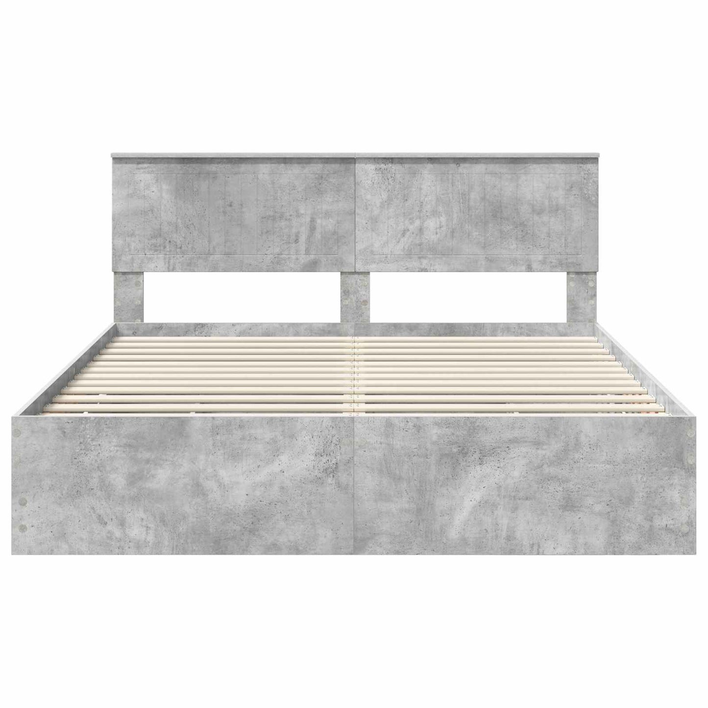 Bedframe met lade Beton Grijs 160 x 200 cm Ingenieurshout