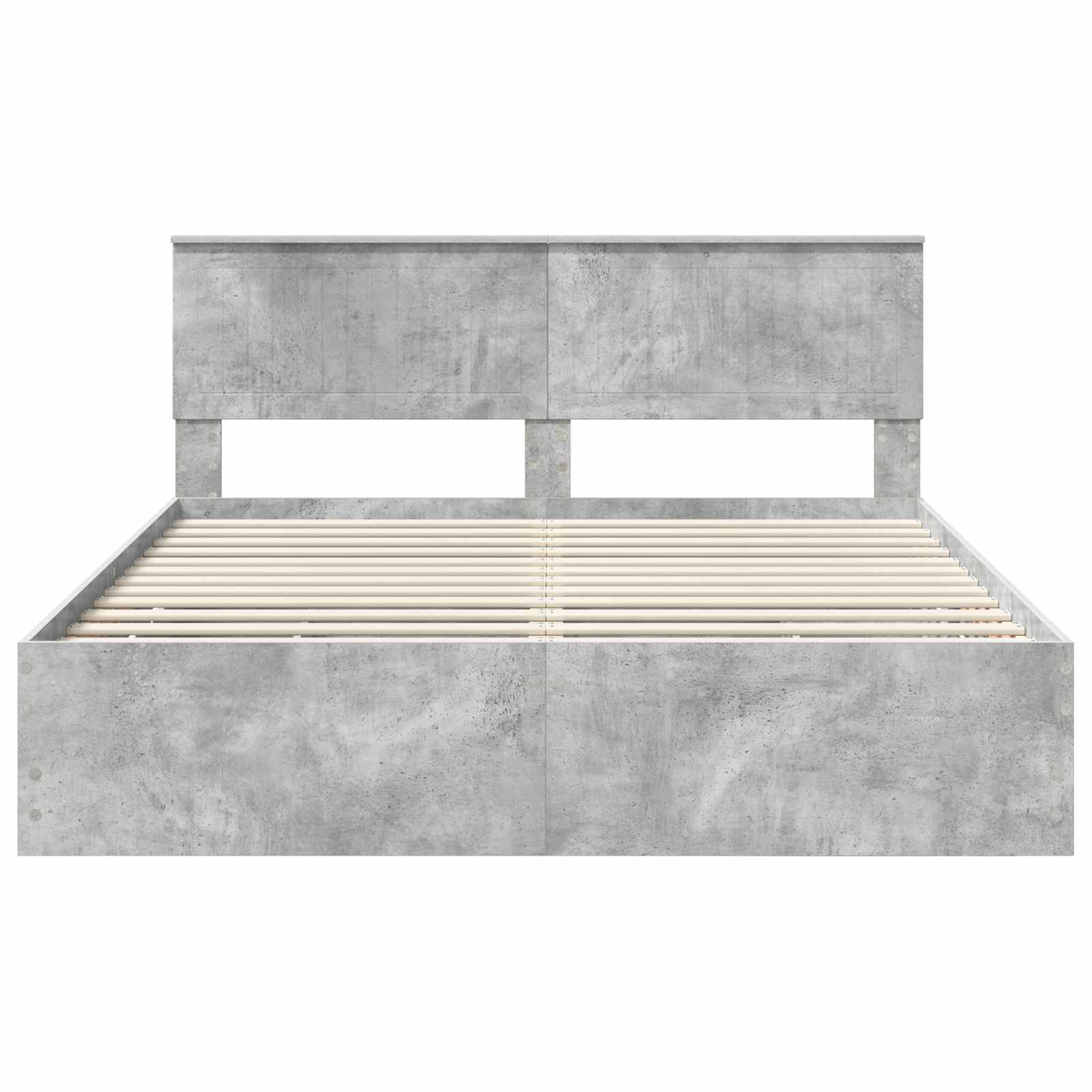 Bedframe met lade Beton Grijs 160 x 200 cm Ingenieurshout