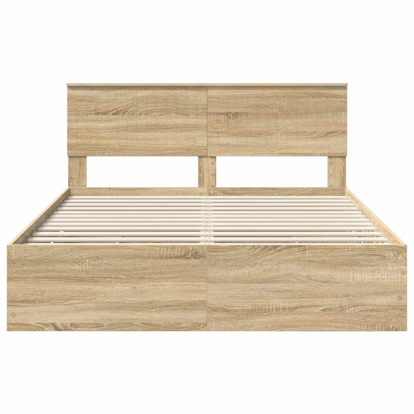 Bedframe met lade Sonoma Eiken 150 x 200 cm Ingenieurshout