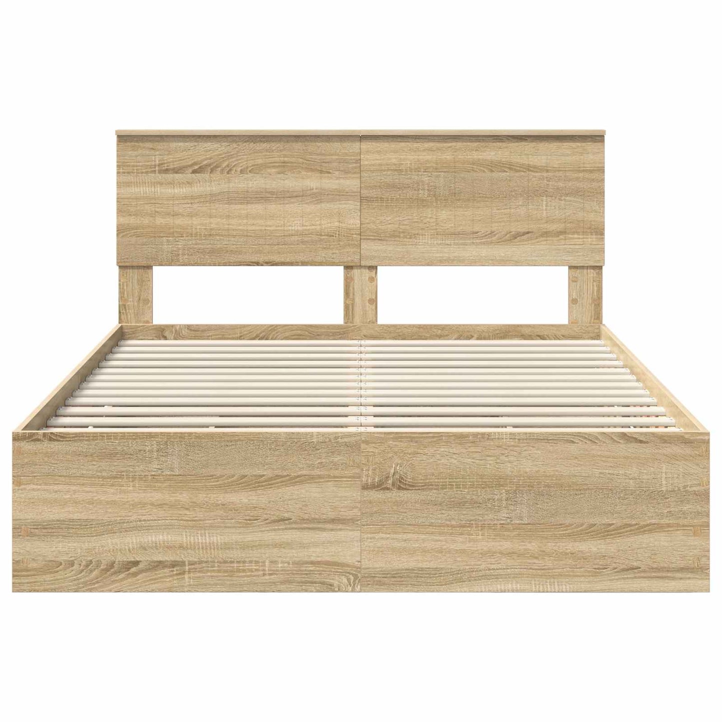 Bedframe met lade Sonoma Eiken 140 x 200 cm Ingenieurshout