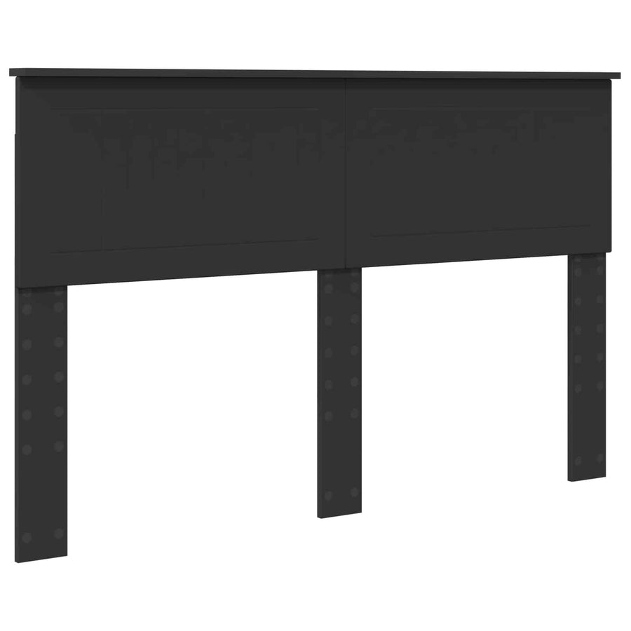 Bedframe met lade met opslag Zwart 140 x 190 cm Ingenieurshout