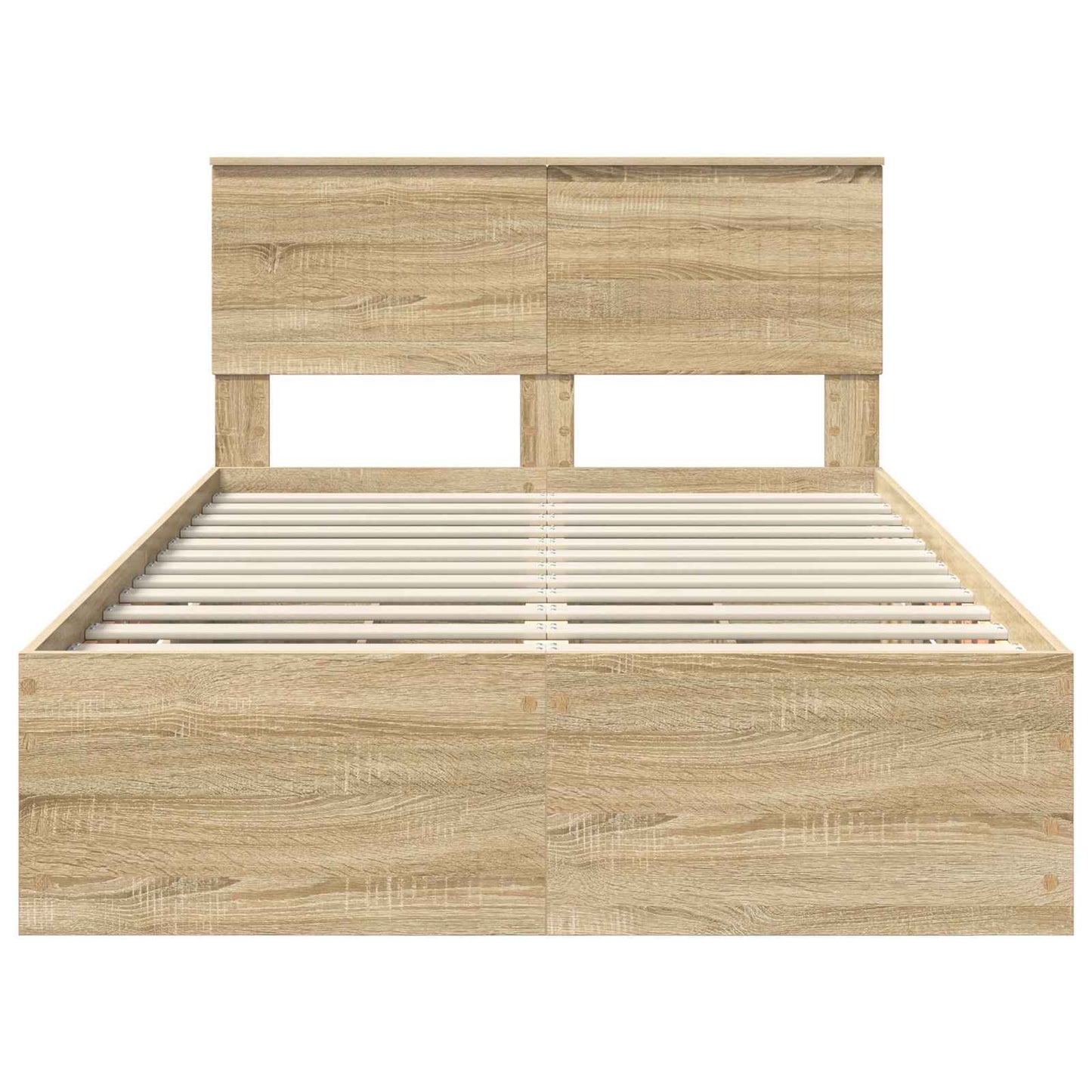 Bedframe met lade Sonoma Eiken 120 x 200 cm Ingenieurshout