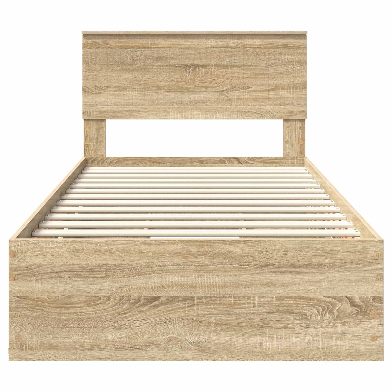 Bedframe met lade Sonoma Eiken 100 x 200 cm Ingenieurshout