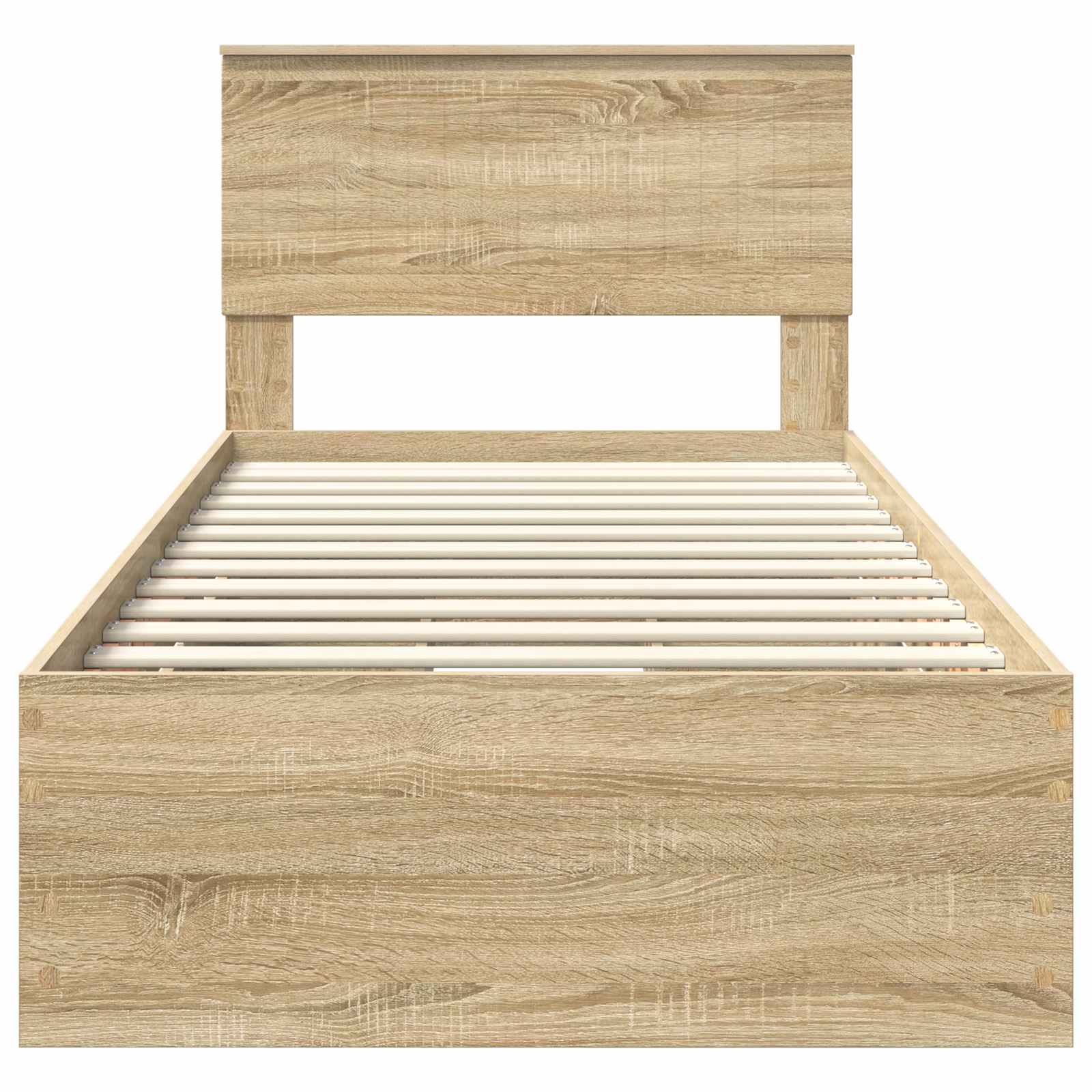Bedframe met lade Sonoma Eiken 90 x 200 cm Ingenieurshout