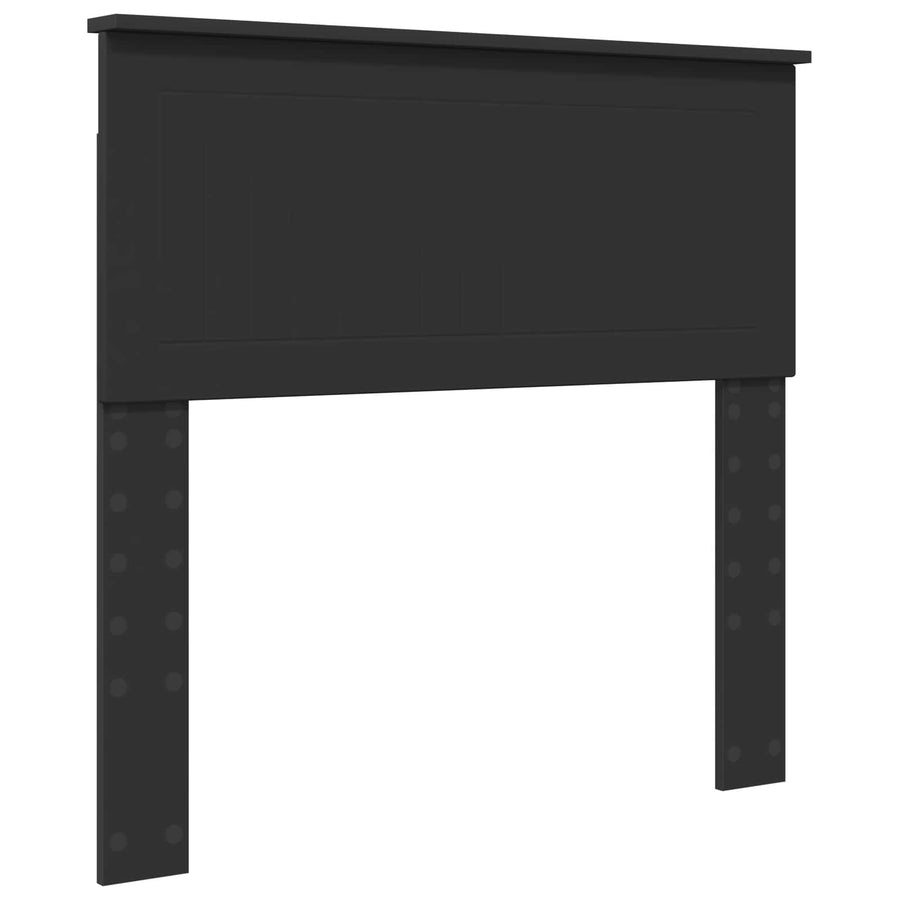 Bedframe met lade met opslag Zwart 90 x 190 cm Ingenieurshout