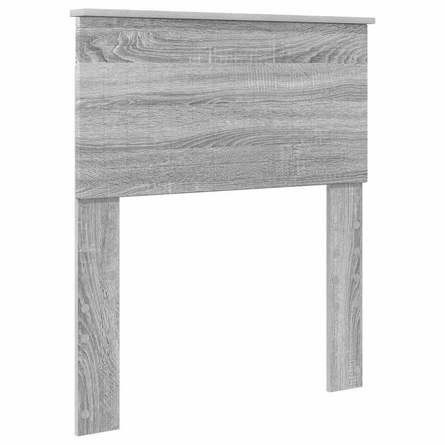 Bedframe met lade Grijs Sonoma 75 x 190 cm Ingenieurshout