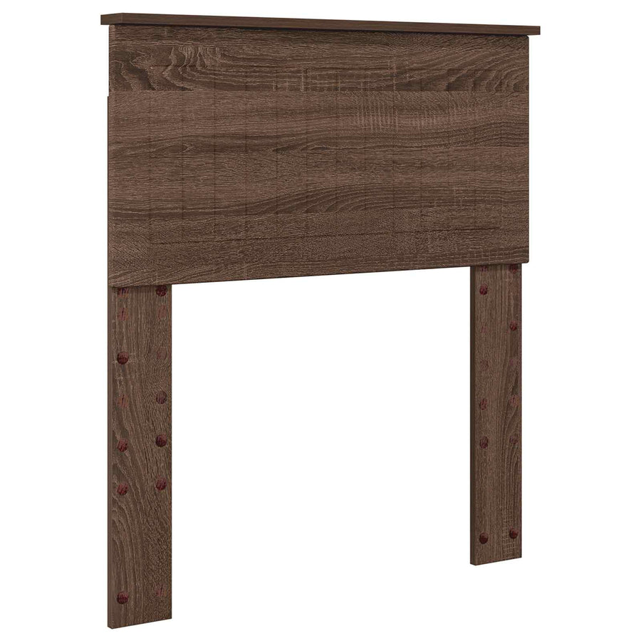 Bedframe met lade Bruin Eiken 75 x 190 cm Ingenieurshout