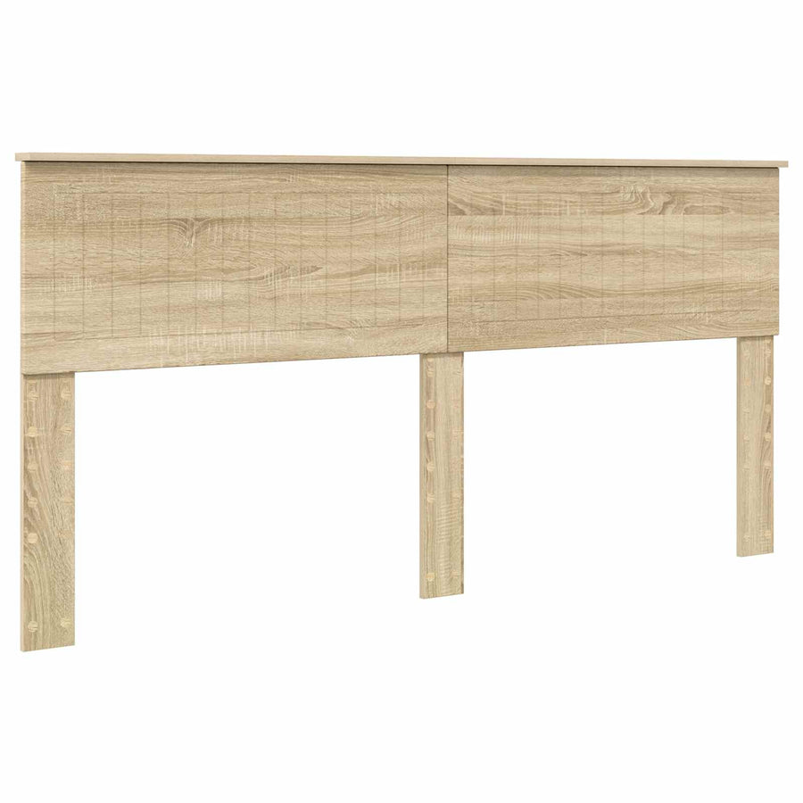 Opslag bed met lade Sonoma Eiken 180 x 200 cm Bewerkt hout