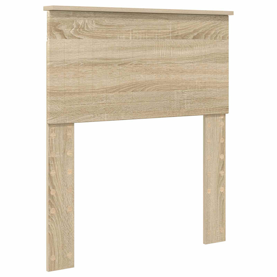 Bedframe met lade Sonoma Eiken 75 x 190 cm Bewerkt hout
