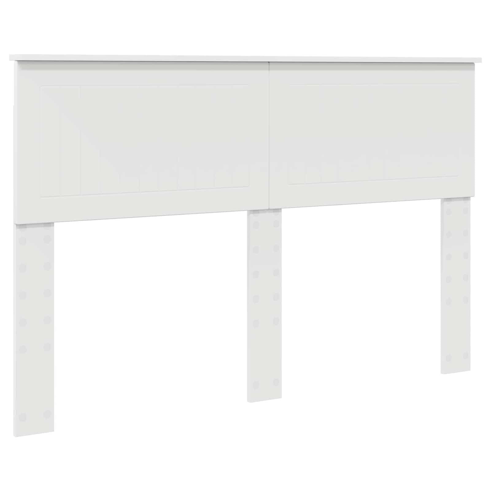 Bedframe met hoofdeinde met lade Wit 140 x 200 cm Bewerkt hout