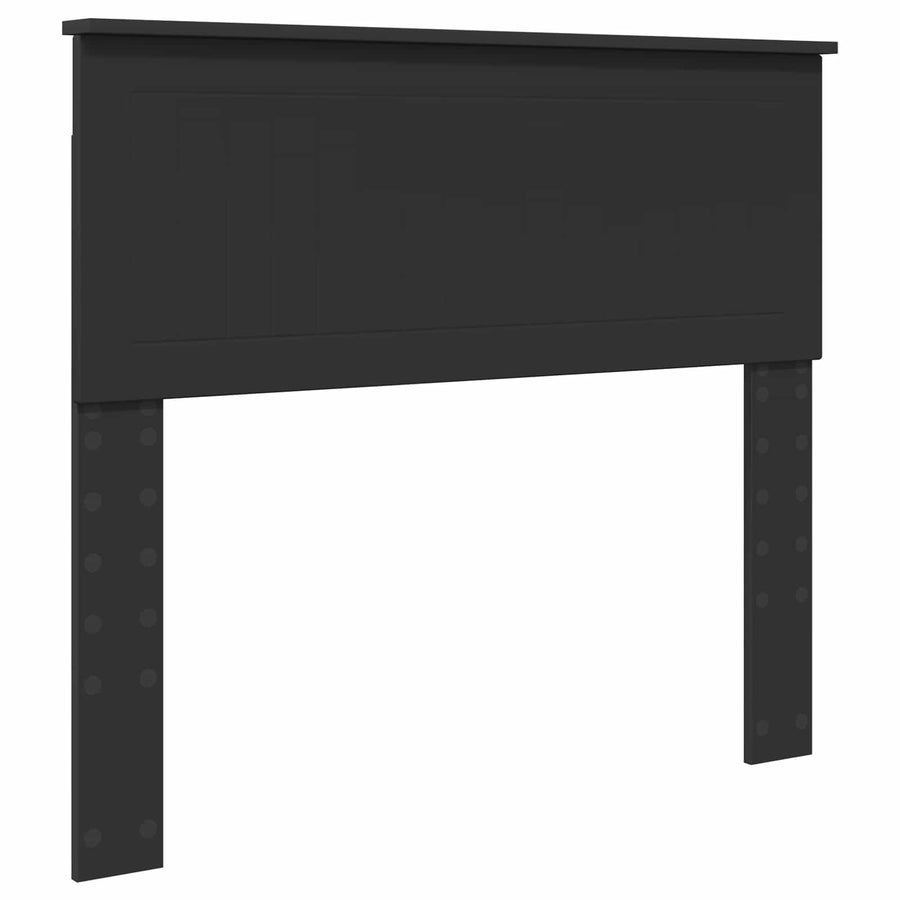 Bedframe met lade Zwart en Zilver 100 x 200 cm Bewerkt hout