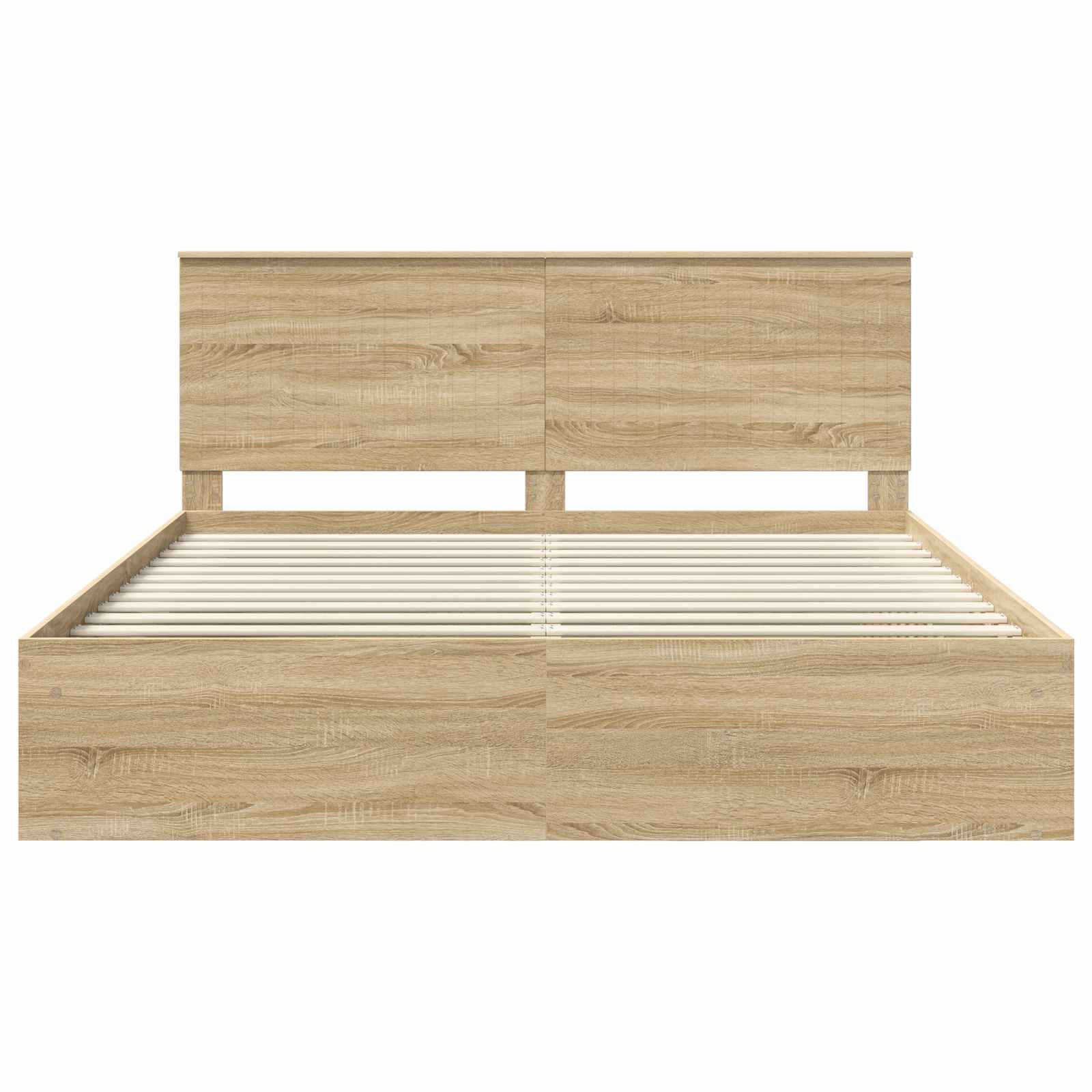 Bedframe met hoofdeinde Sonoma 180 x 200 cm Massief grenenhout