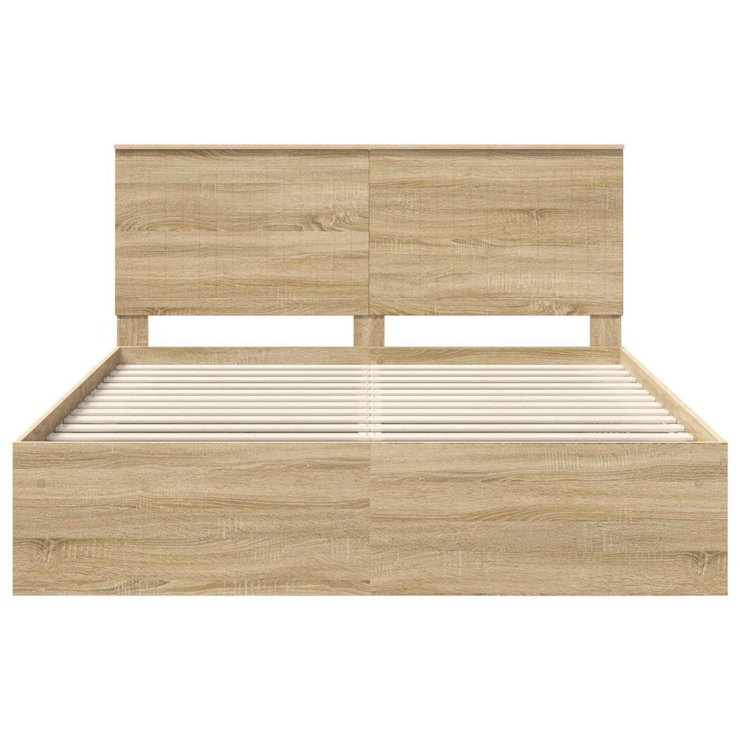 Bedframe met hoofdeinde Sonoma 160 x 200 cm Massief grenenhout