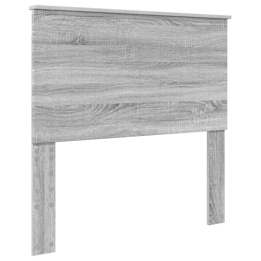 Bedframe Grijs Sonoma 100 x 200 cm Massief grenenhout
