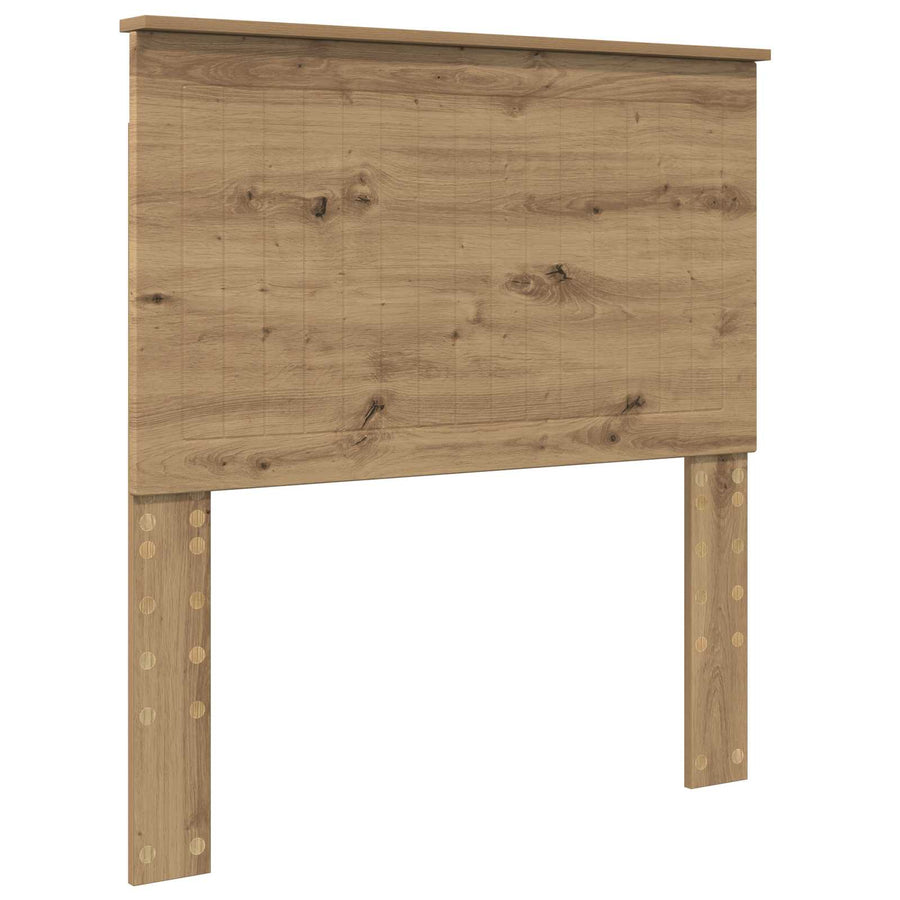 Bedframe Ambachtelijk eiken 90 x 200 cm Massief grenenhout