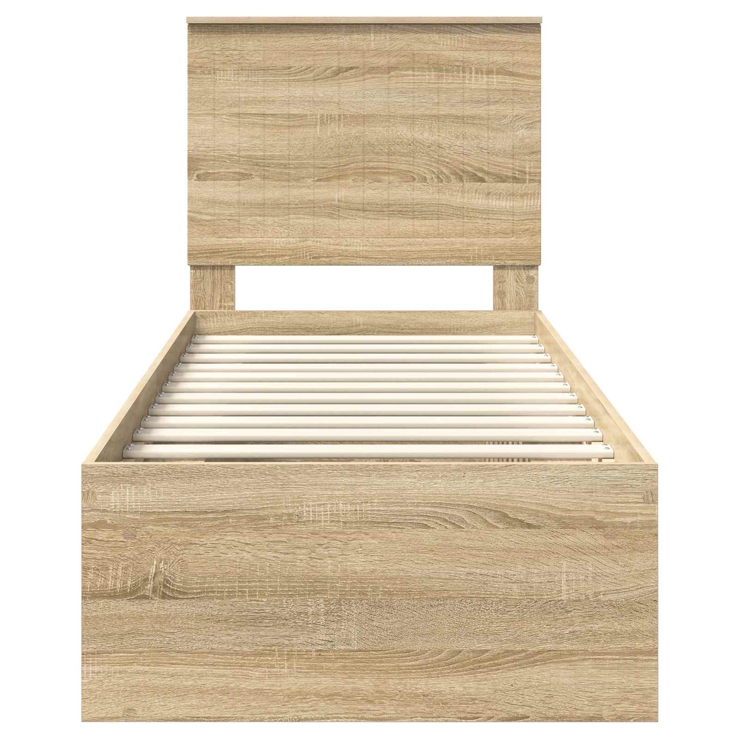 Bedframe Sonoma Eiken 75 x 190 cm Massief grenenhout