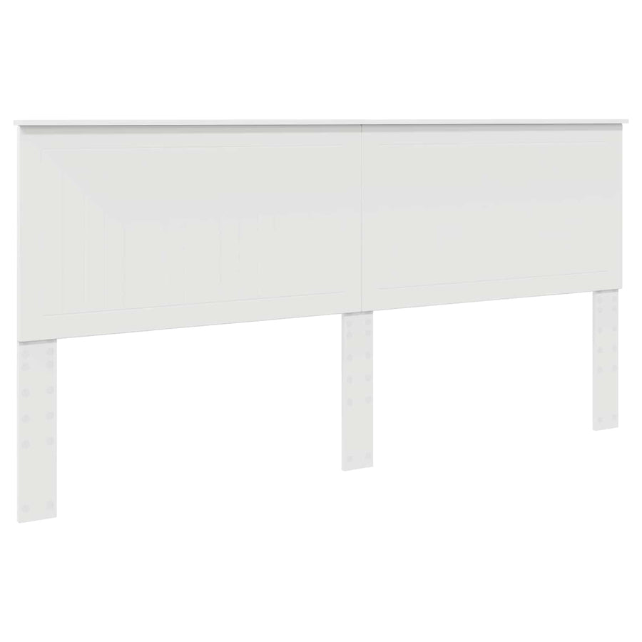 Bedframe Met Lade Met Opslag Ingenieurshout 200 x 200 cm Wit